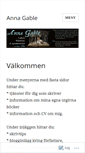 Mobile Screenshot of annagable.com